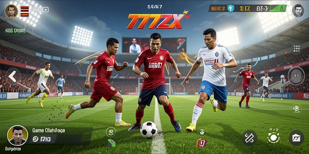 Gameplay seru dan mendebarkan di <strong>777ZX</strong> yang menampilkan aksi olahraga.