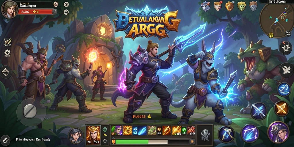 Tampilan gameplay 8II yang menarik dan penuh aksi.