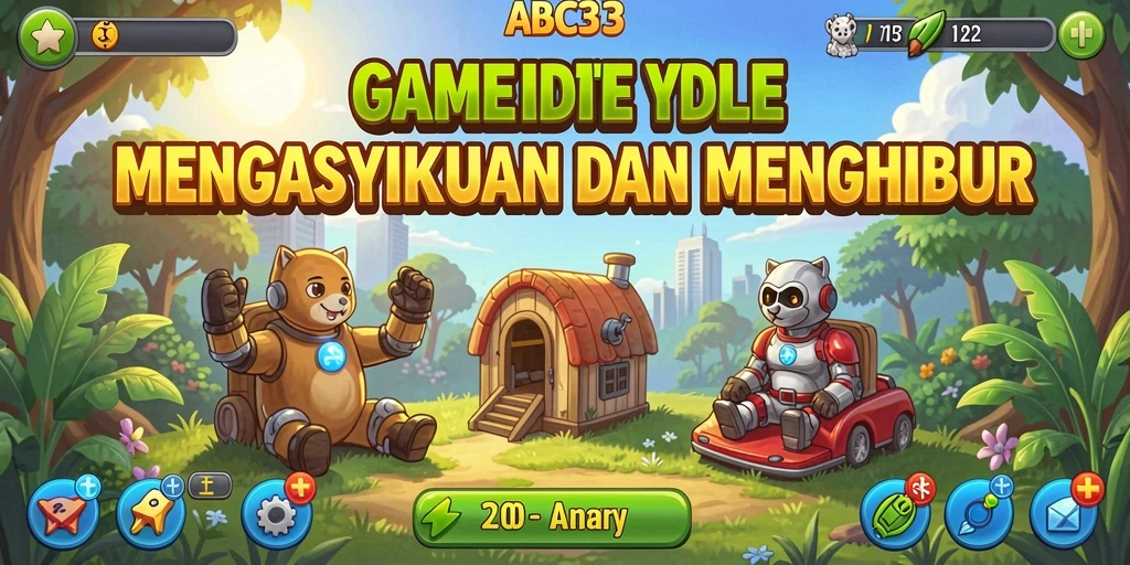 Tampilan menarik dari gameplay di ABC33 yang santai dan menghibur.