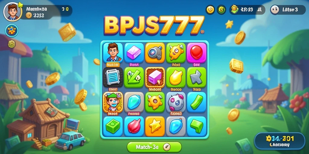 Tampilan gameplay seru dan menantang dari BPJS777.