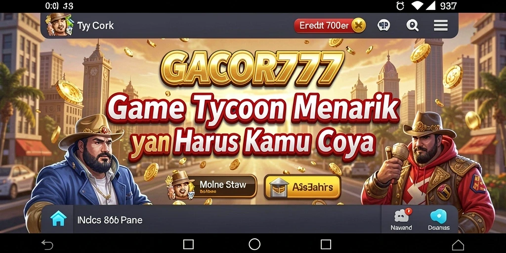 Tampilan gameplay GACOR777 yang seru dan interaktif.