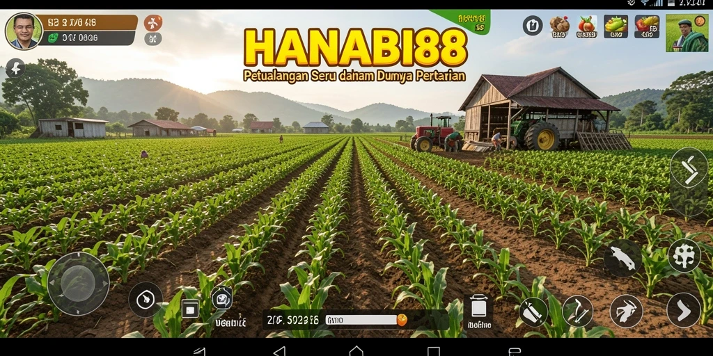 Gameplay menarik dalam <strong>HANABI88</strong> dengan berbagai aktivitas pertanian.