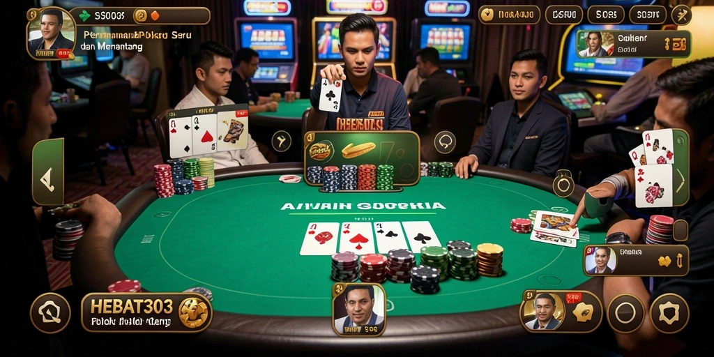 Tampilan gameplay HEBAT303 yang menarik dan interaktif.