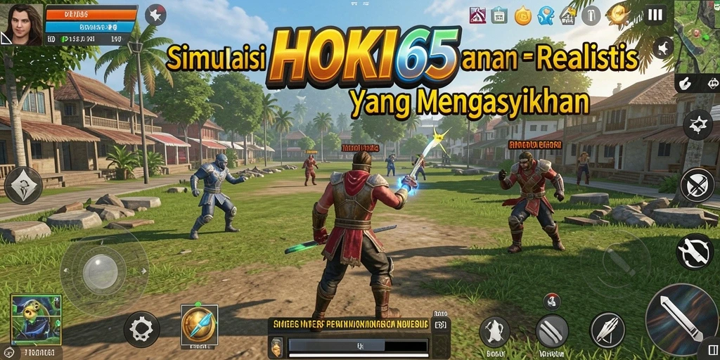 Tampilan seru gameplay HOKI65 yang penuh tantangan dan kesenangan.