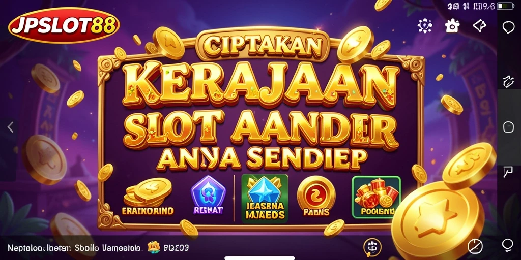 Gameplay seru dari JPSLOT88 menampilkan mesin slot yang beragam.