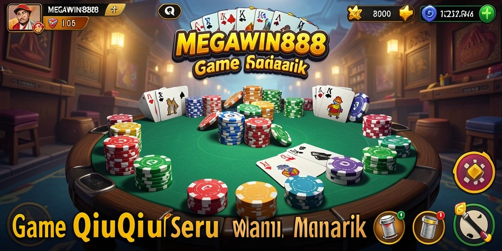 Screenshot gameplay QiuQiu yang menarik dan menghibur.