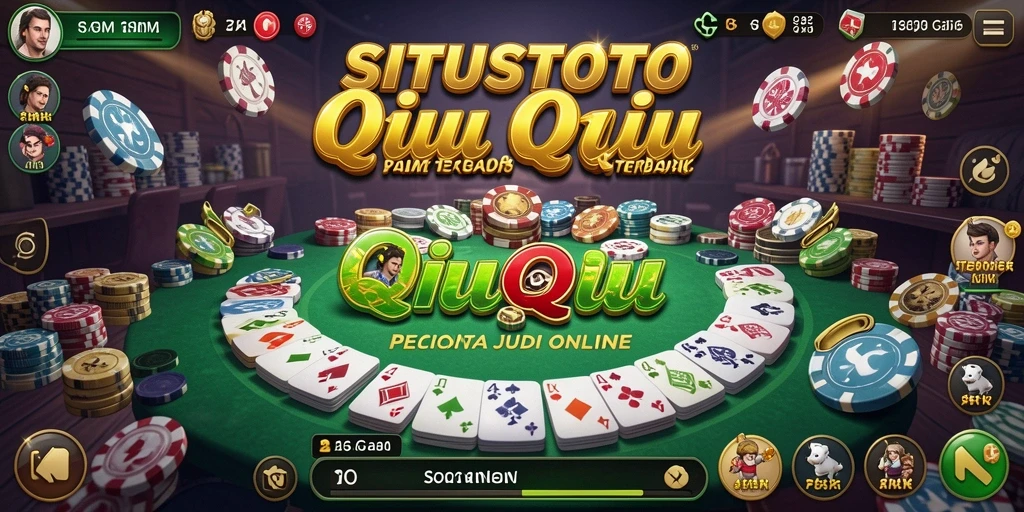 Tampilan gameplay SITUSTOTO dengan suasana QiuQiu yang menarik.