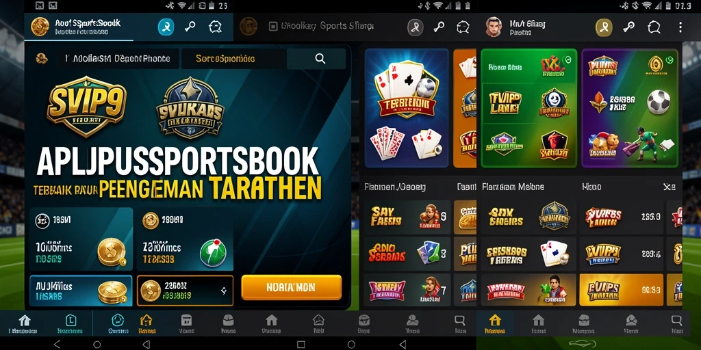Tampilan gameplay SVIP9 yang menarik dan interaktif untuk taruhan olahraga.
